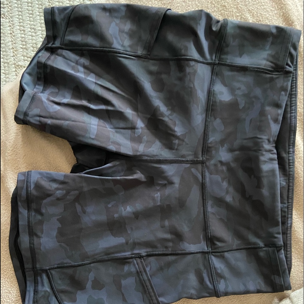 Lulu lemon fast and free camo shorts new without tags. Size 10